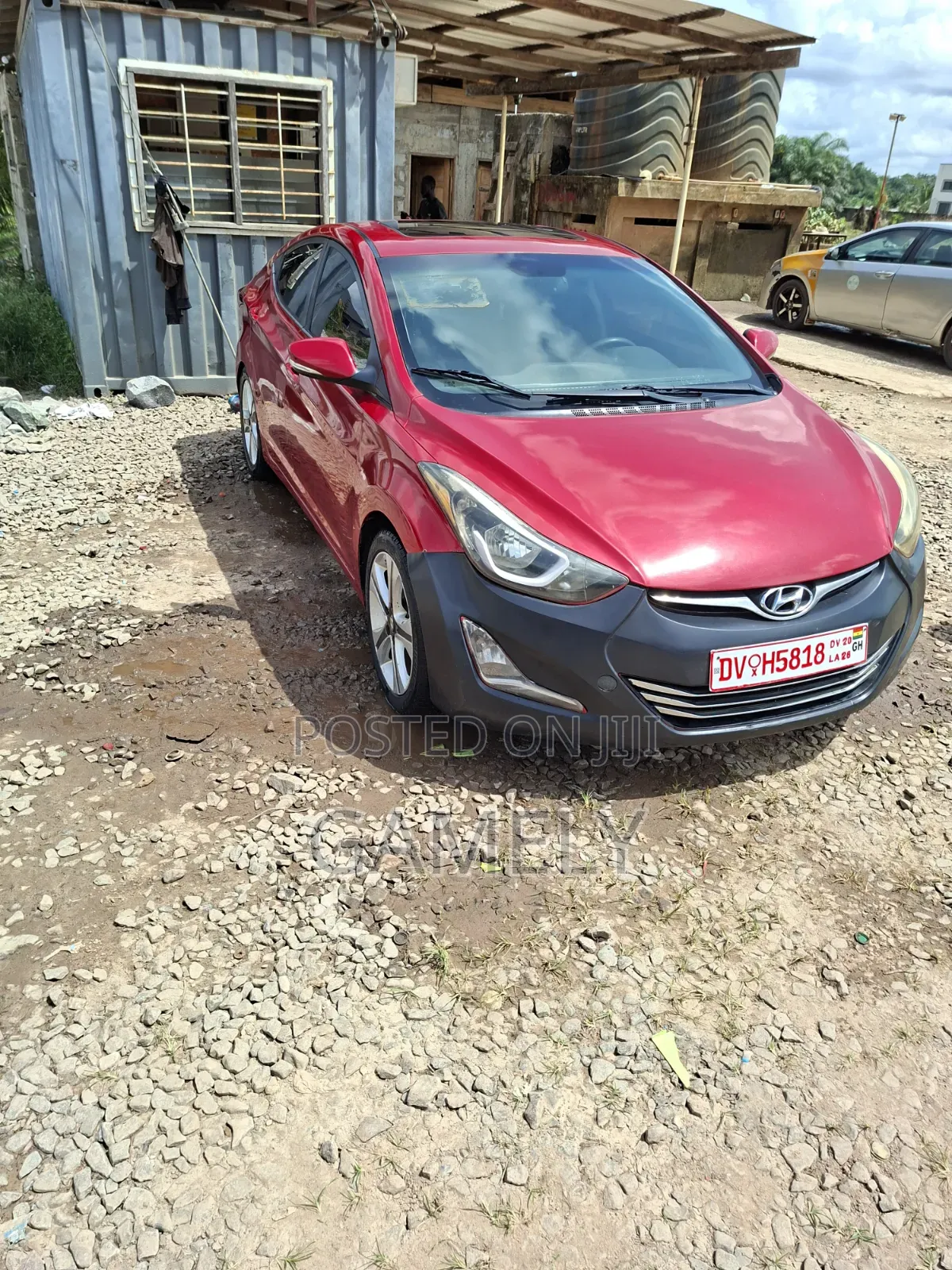 Hyundai Elantra 2014 Red