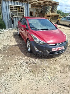 Hyundai Elantra 2014 Red