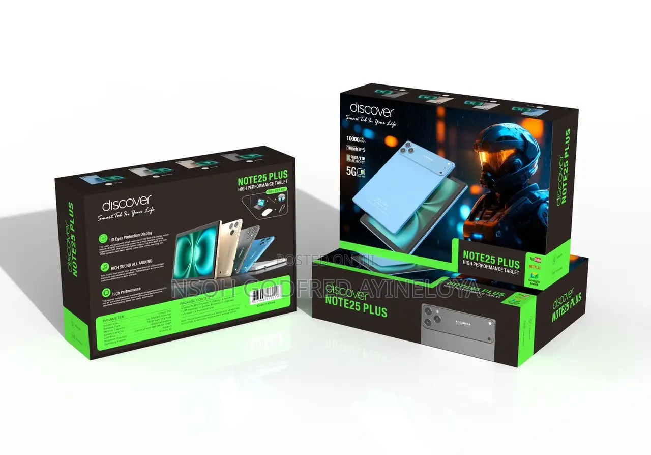 New Discover Note 25 Plus 1 TB Blue