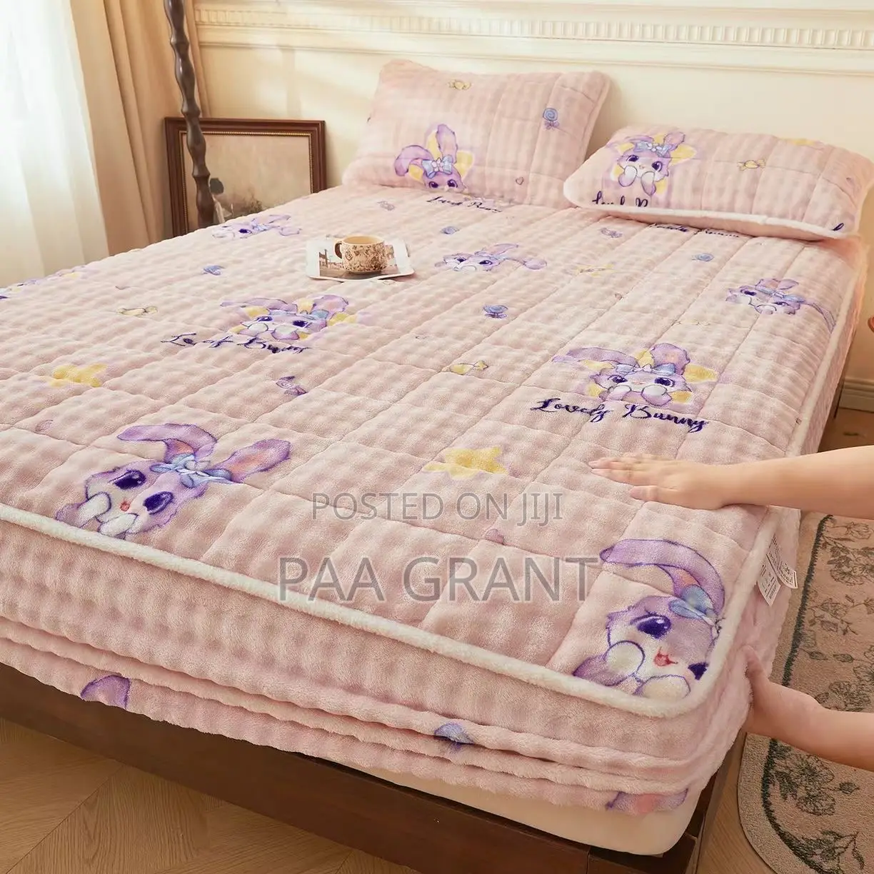 Wrap Your Mattress in Softness ( Fluffy Cover for Both Homes Hotels