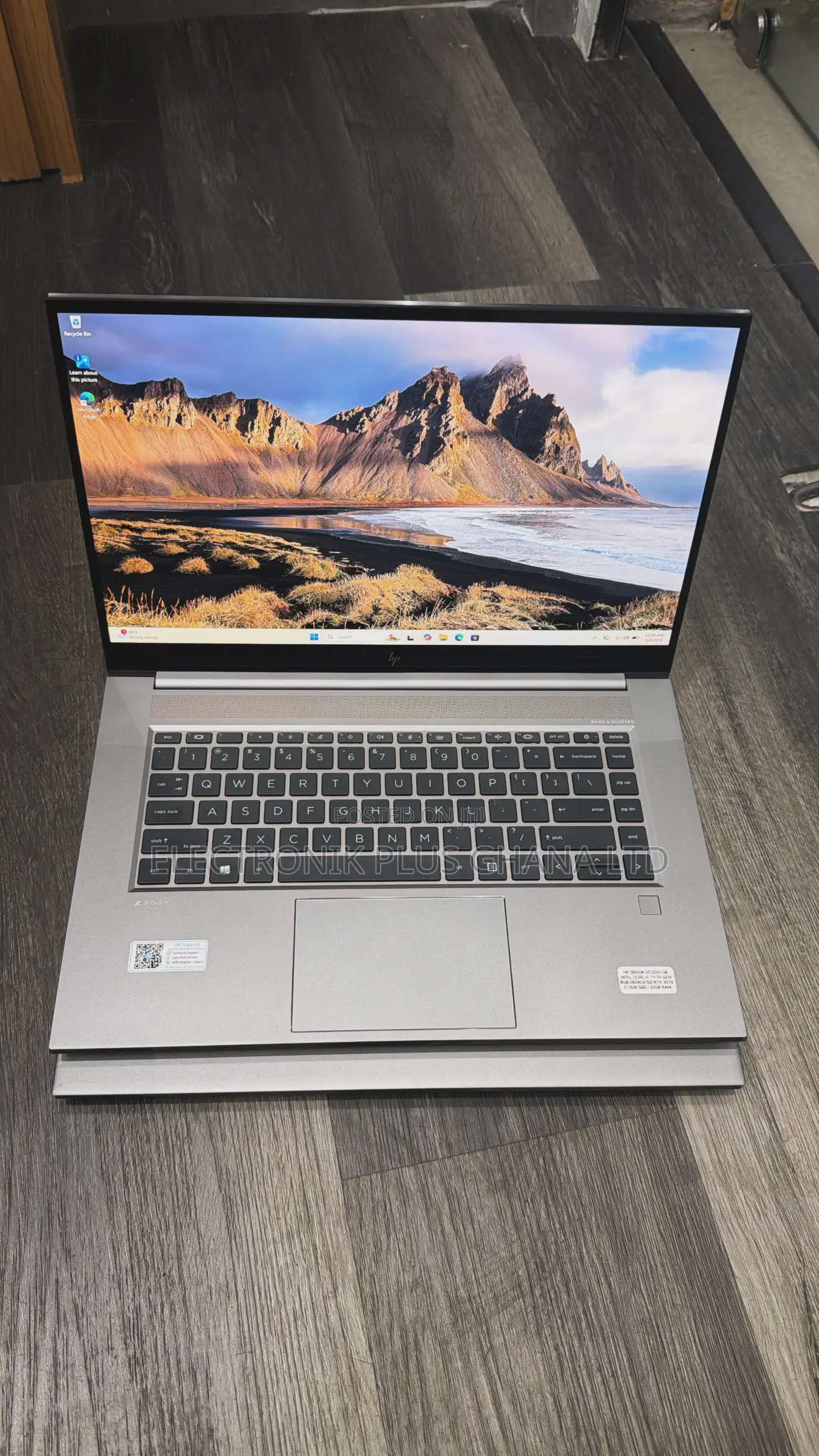 Laptop HP ZBook Studio G8 32GB Intel Core i7 SSD 512GB