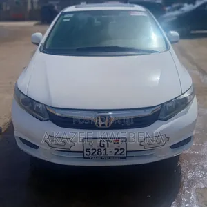 Honda Civic Sedan LX 2013 White