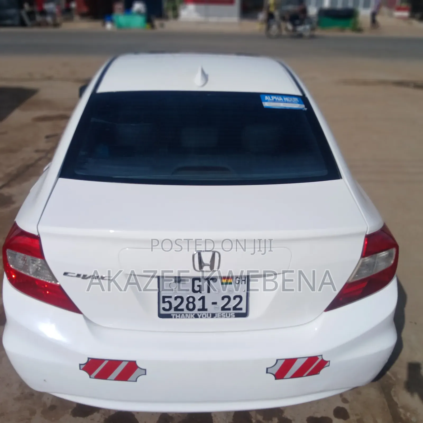 Honda Civic Sedan LX 2013 White