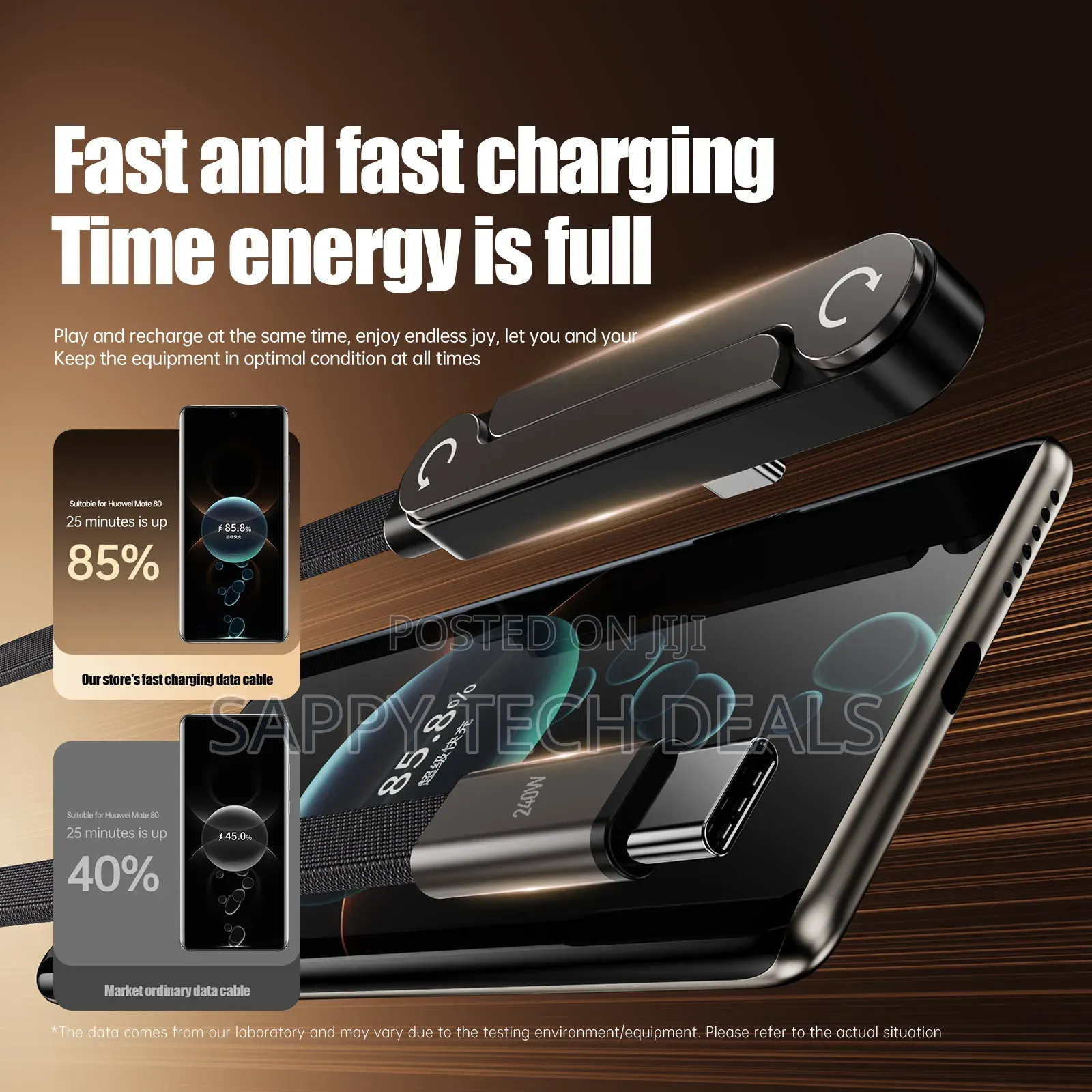 Original 240w Ultra-Fast Multi-Functional Charging Cable
