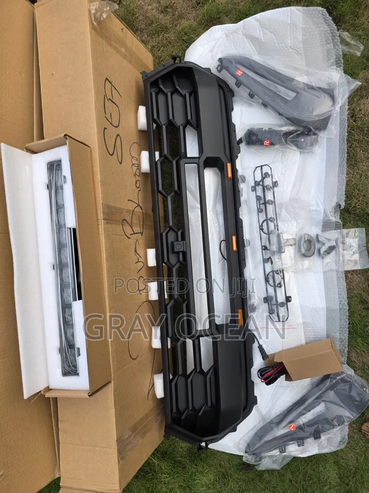 2024 - 2026 Toyota Tacoma TRD Pro Front Bumper Grille With Led Bar
