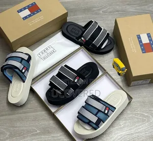 Tommy Jeans Men's Touch-Strap Slides