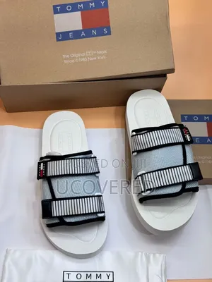 Tommy Jeans Men's Touch-Strap Slides