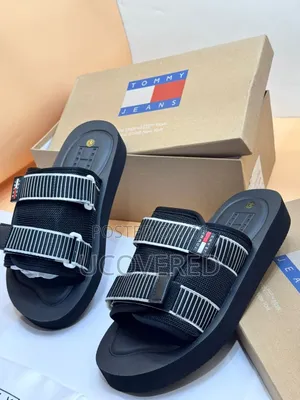 Tommy Jeans Men's Touch-Strap Slides
