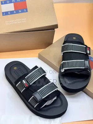 Tommy Jeans Men's Touch-Strap Slides