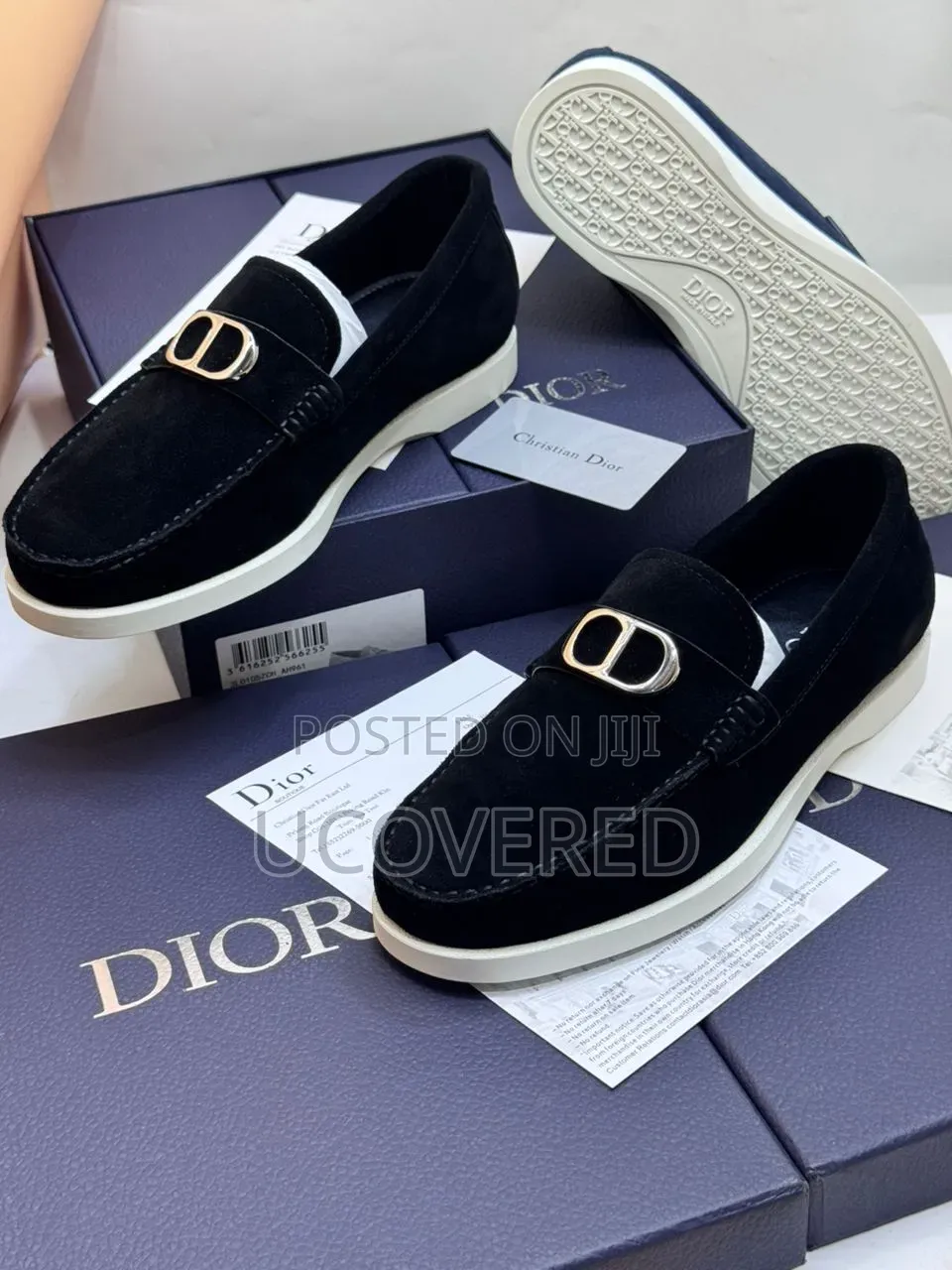 Dior Granville Loafers Crafted From Suede