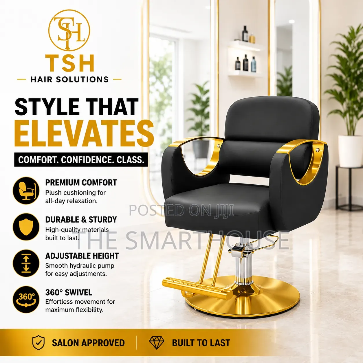Luxury Professional Salon Chair