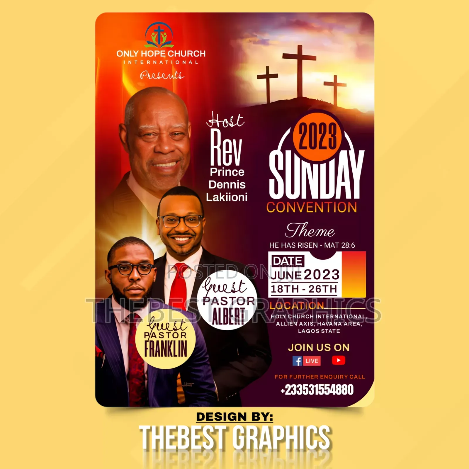 Church Flyer Designs