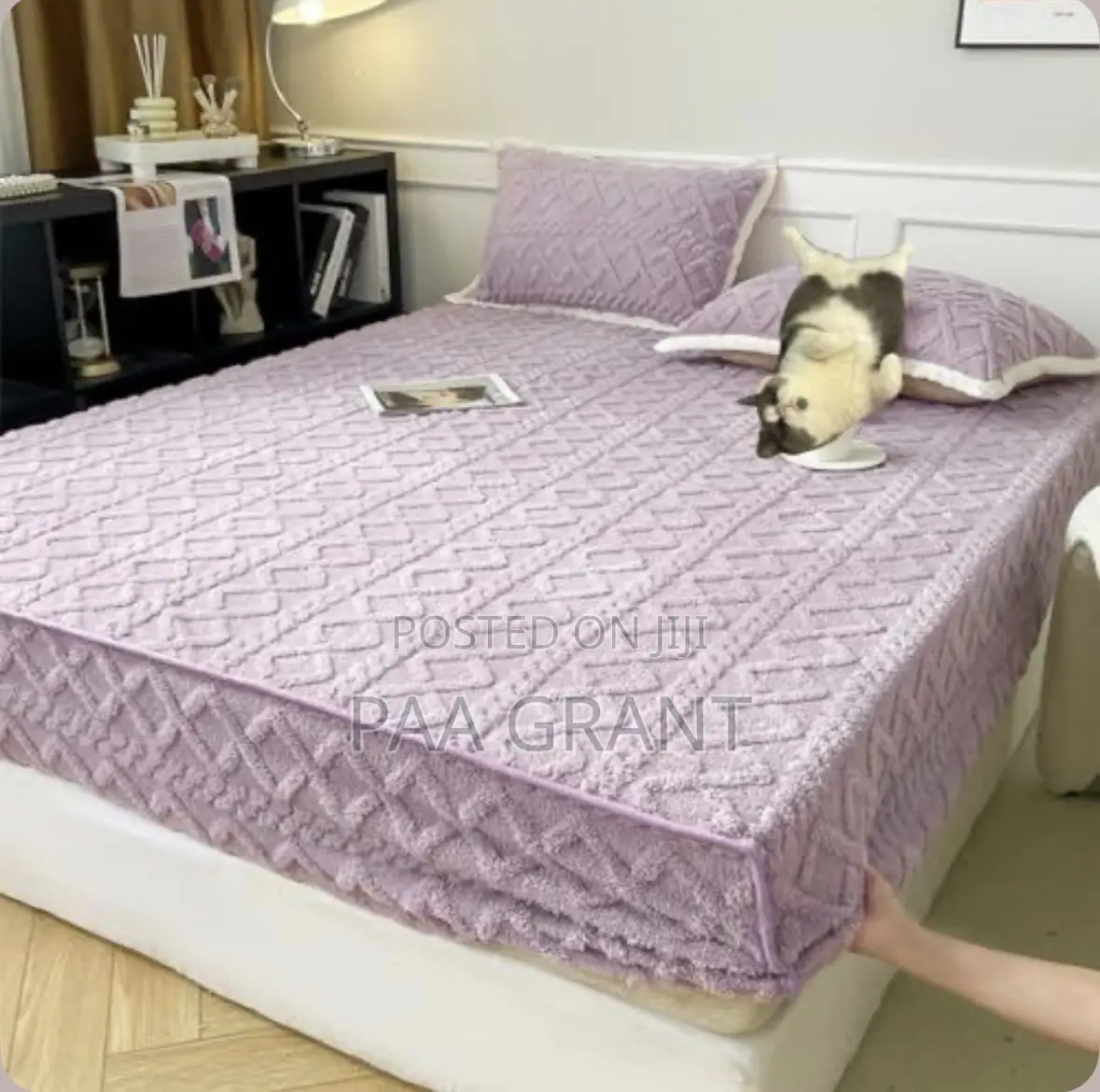 Make Every Sleep Luxurious(Fluffy Mattress Cover for Both Home Hotels