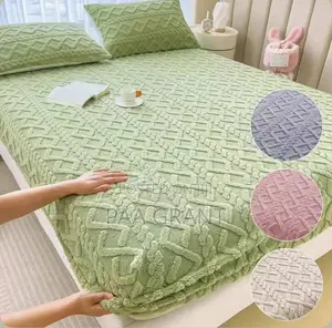 Thick Plush Fluffy Mattress Cover Comfort Perfect for Homes Hotels
