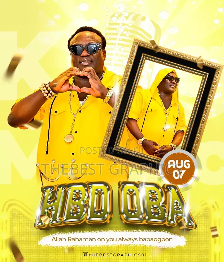 Birthday Flyers