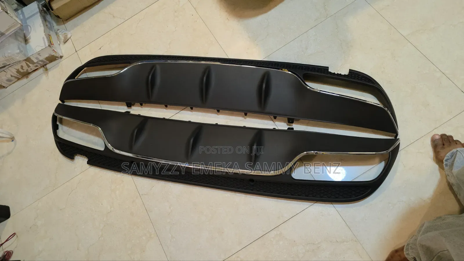 Back Bumper Chrome for Models of Mercedes-Benz