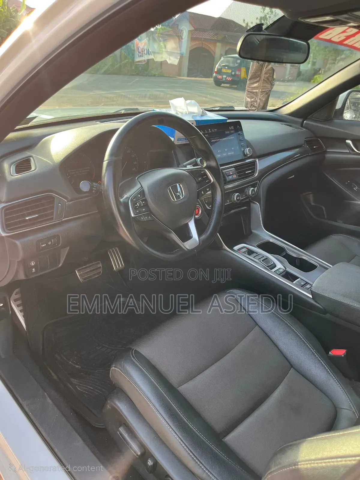 Honda Accord Sport (2.0L 4cyl Turbo 10A) 2019 White