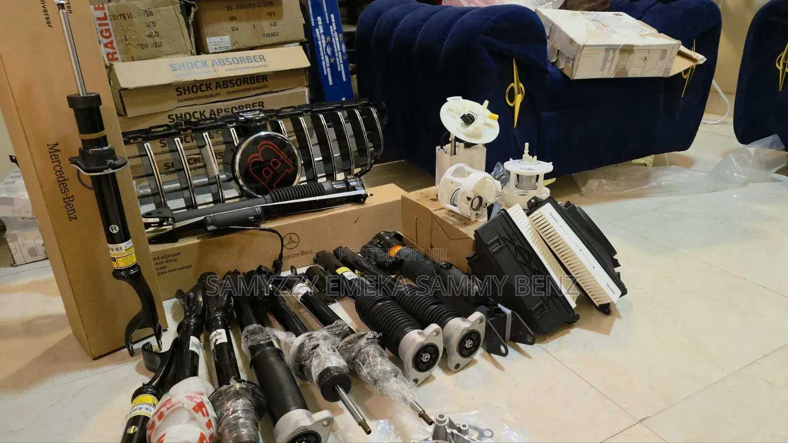 Different Models of Mercedes-Benz Shock Absorbers