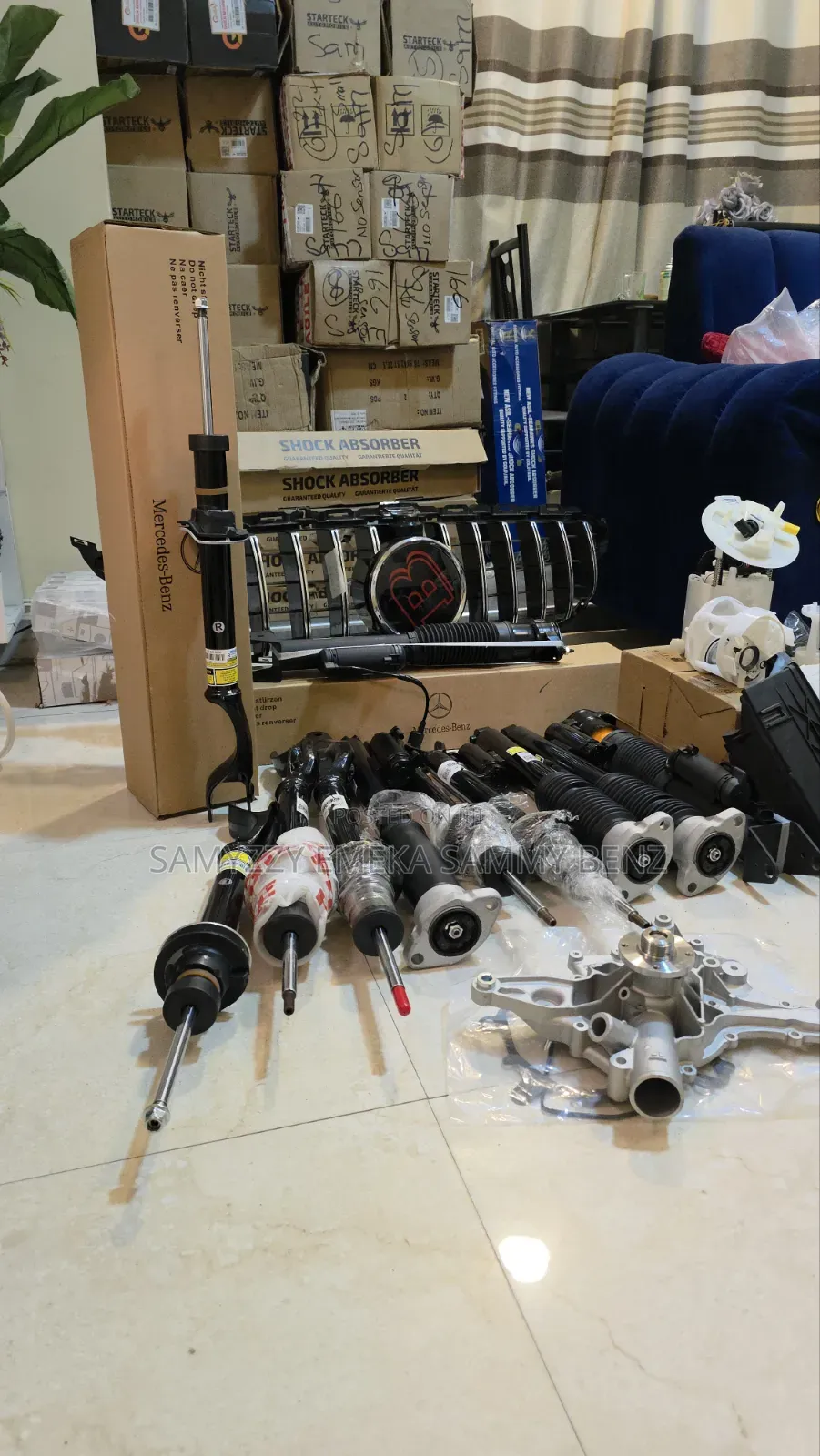 Different Models of Mercedes-Benz Shock Absorbers
