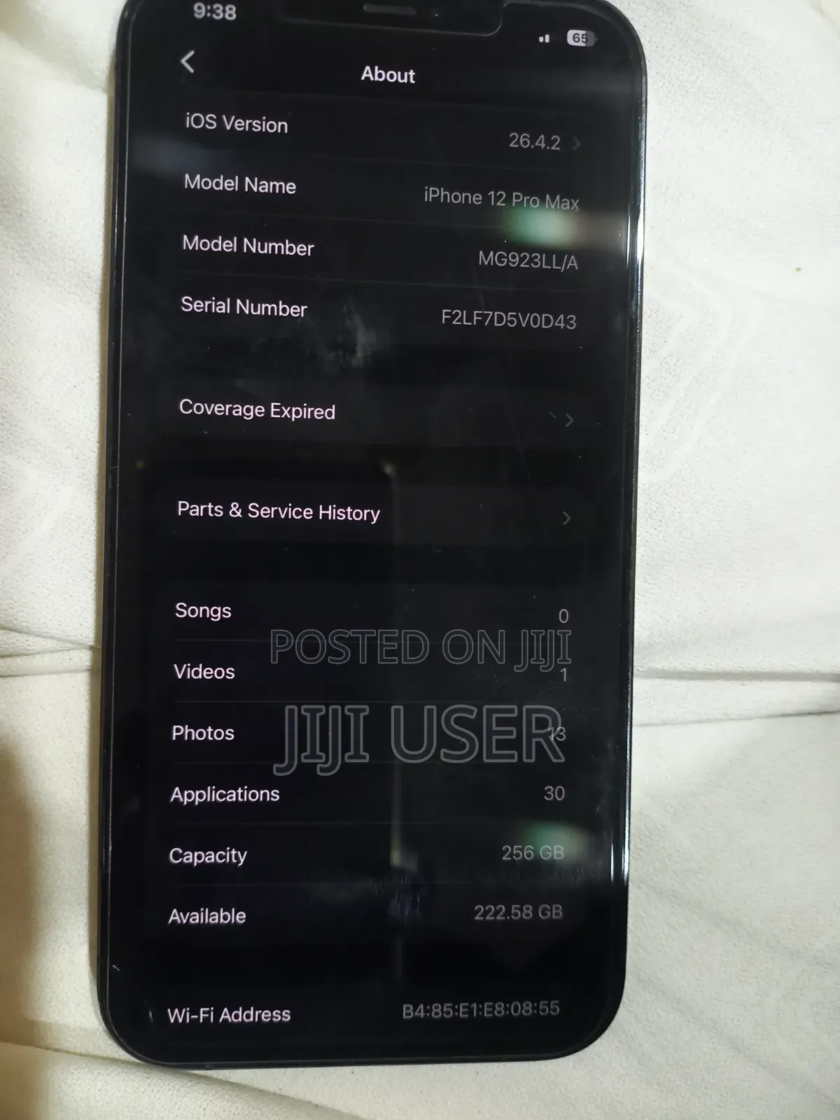 Apple iPhone 12 Pro Max 256 GB Gray