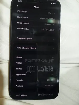 Apple iPhone 12 Pro Max 256 GB Gray