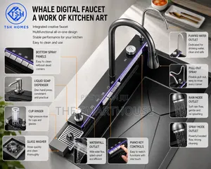Smart Luxury Digital Display Kitchen Sink
