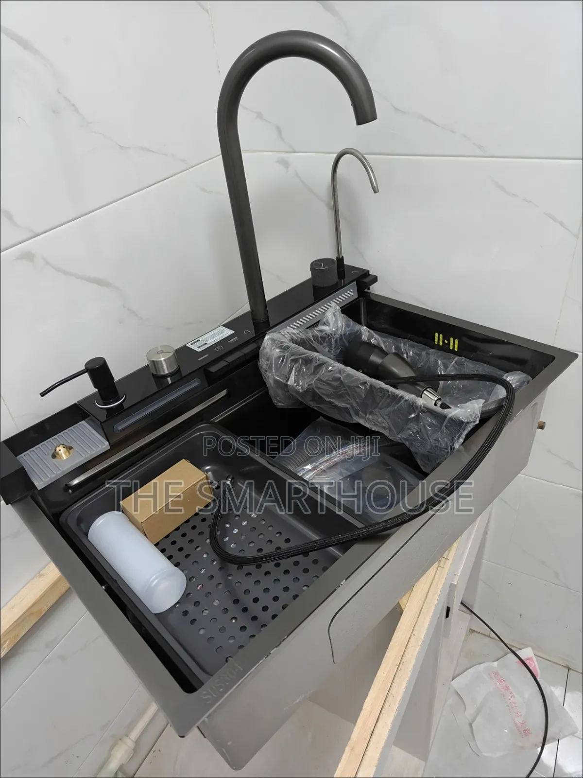 Smart Luxury Digital Display Kitchen Sink