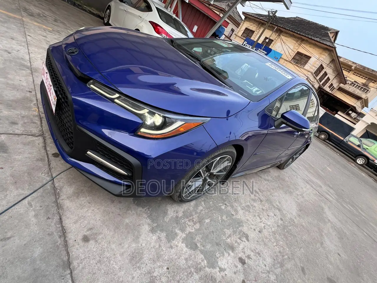 Toyota Corolla SE 2021 Blue