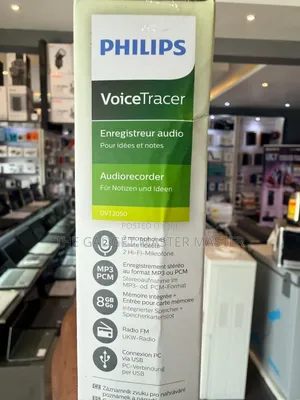 Philips Dvt2050 Voicetracer Audio Recorder