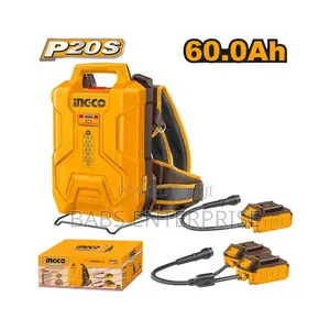 Ingco 60.0ah Lithium-Ion Backpack Battery - Fbli241110
