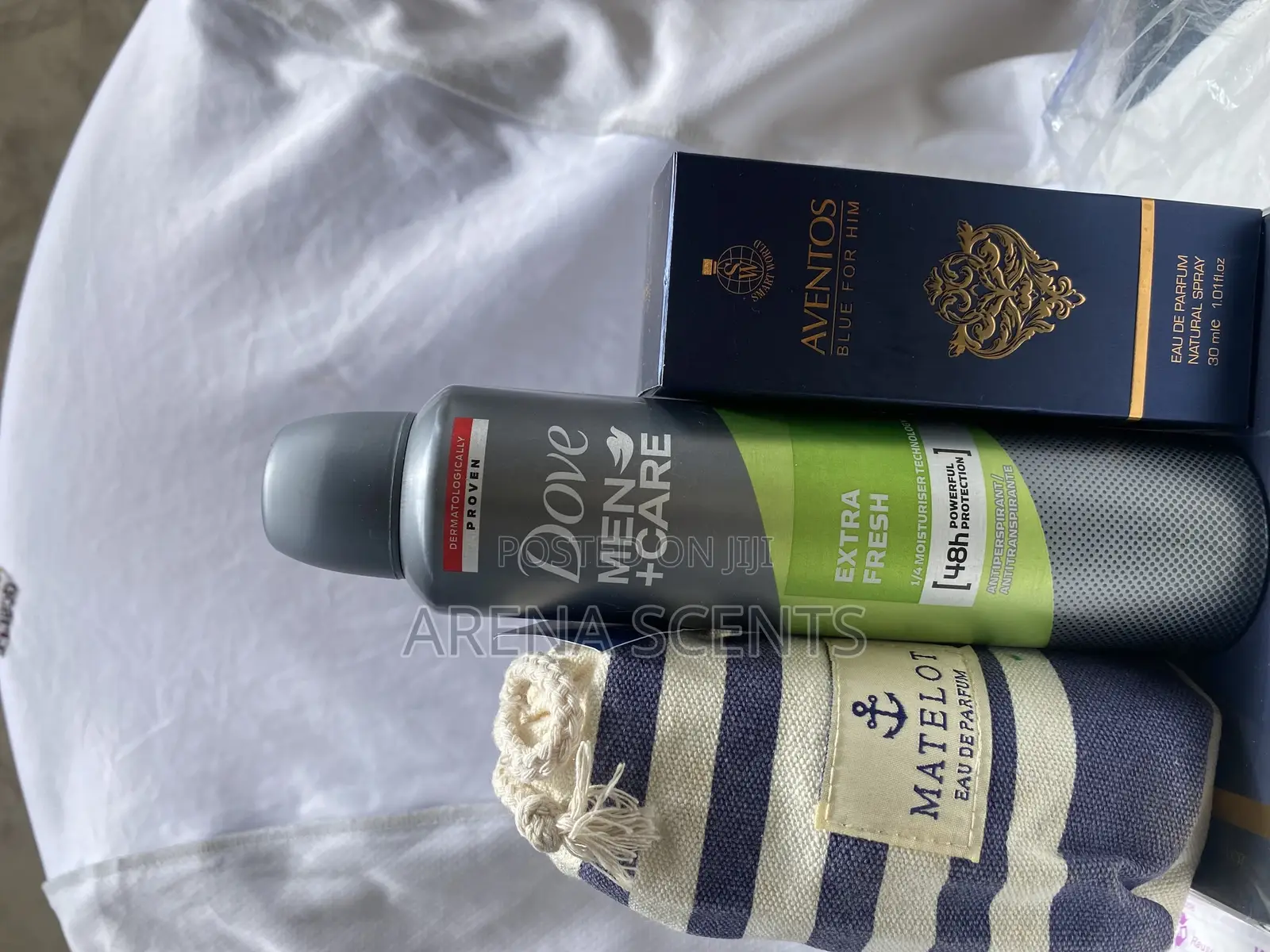 Matelot 100ml,Dove Men+ and 35ml Aventos