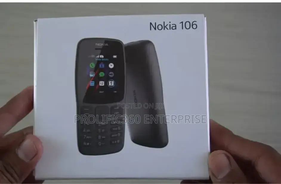 New Nokia 106 Black