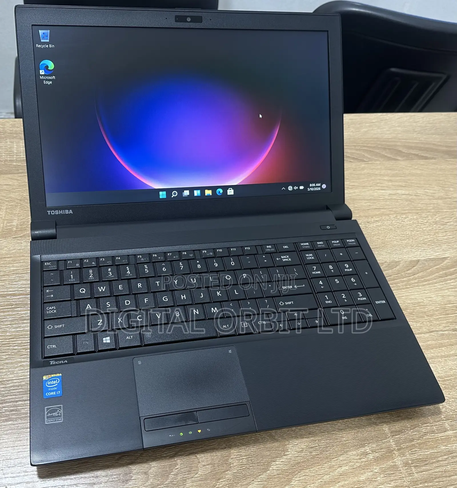 Laptop Toshiba Tecra A50 8GB Intel Core i7 HDD 500GB
