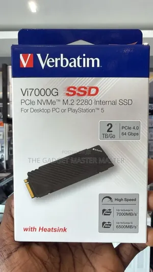 Verbatim Vi7000g 2tb Gaming Pcle Nvme M2 2280 Internal SSD