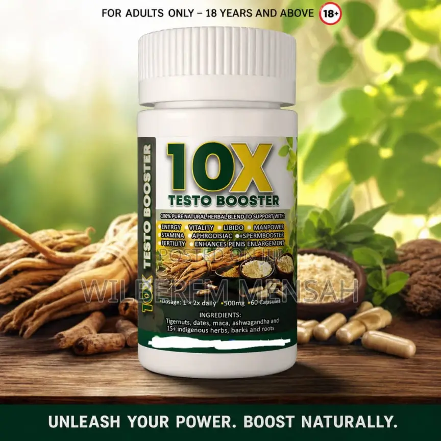 10x Testo Booster Capsules