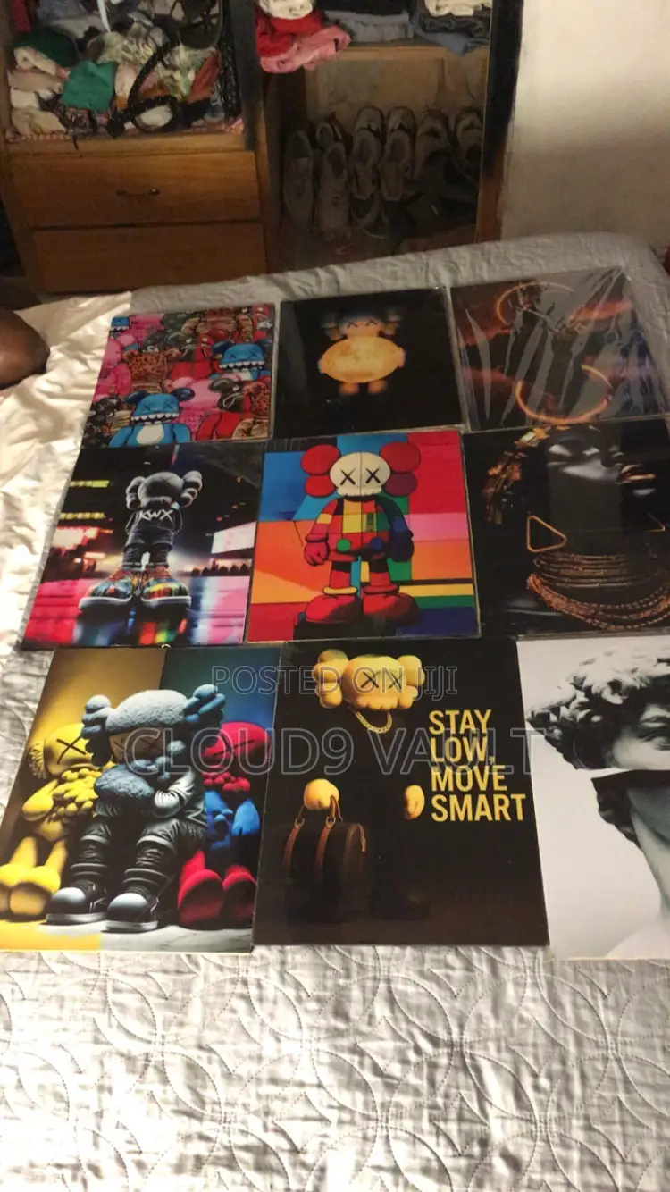 Kaws Picture Frames {A3}