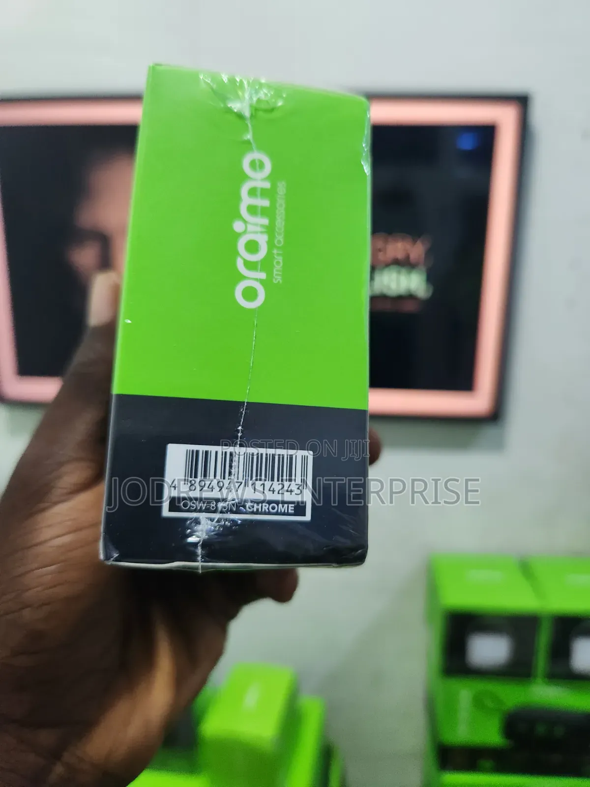 Oraimo Watch Nova 2n 1.93" Amoled 33- Day Standby Smart Watch