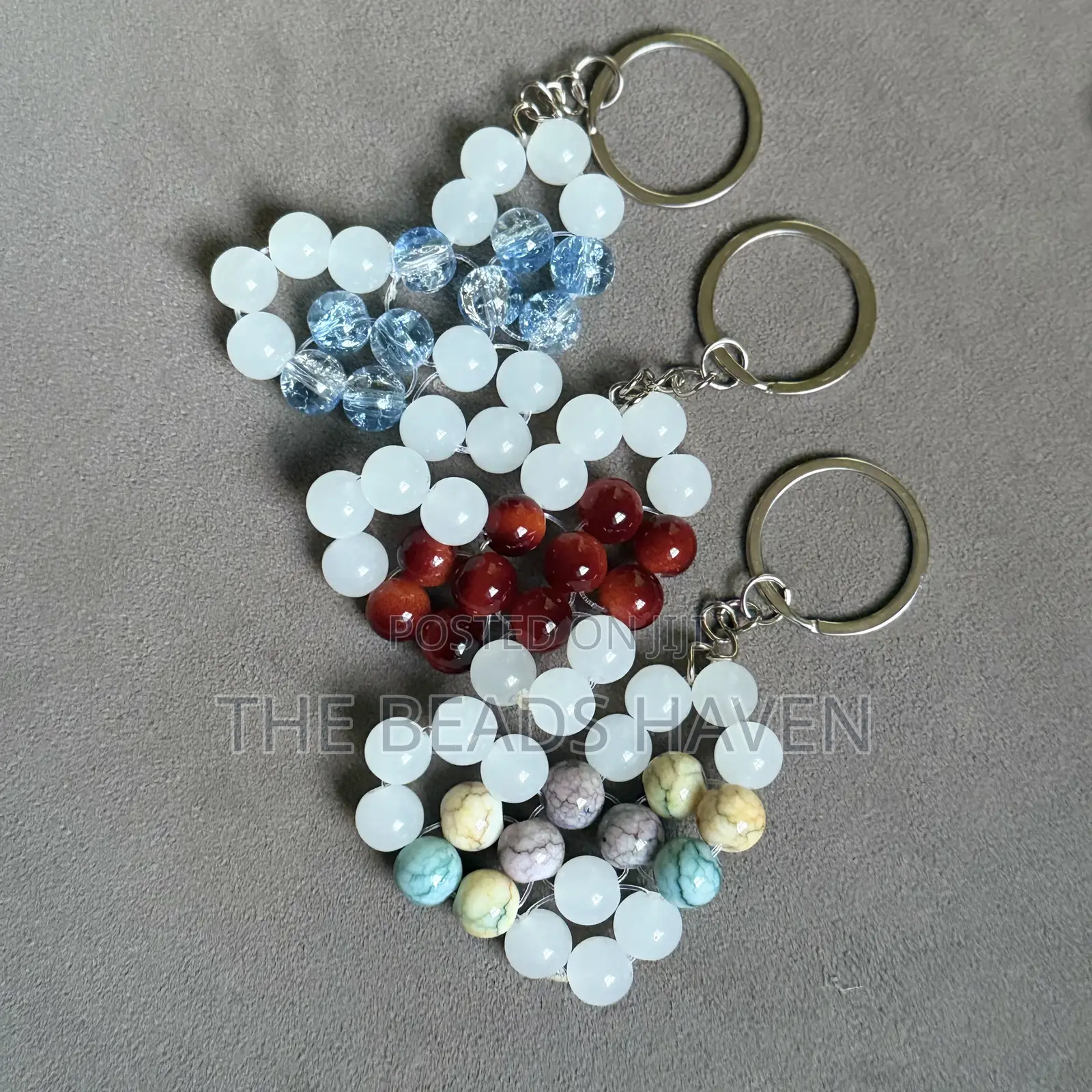 Handmade Beaded Keychains