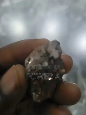Meteorite Pallasite Stabilized Rough Specimen With Crust