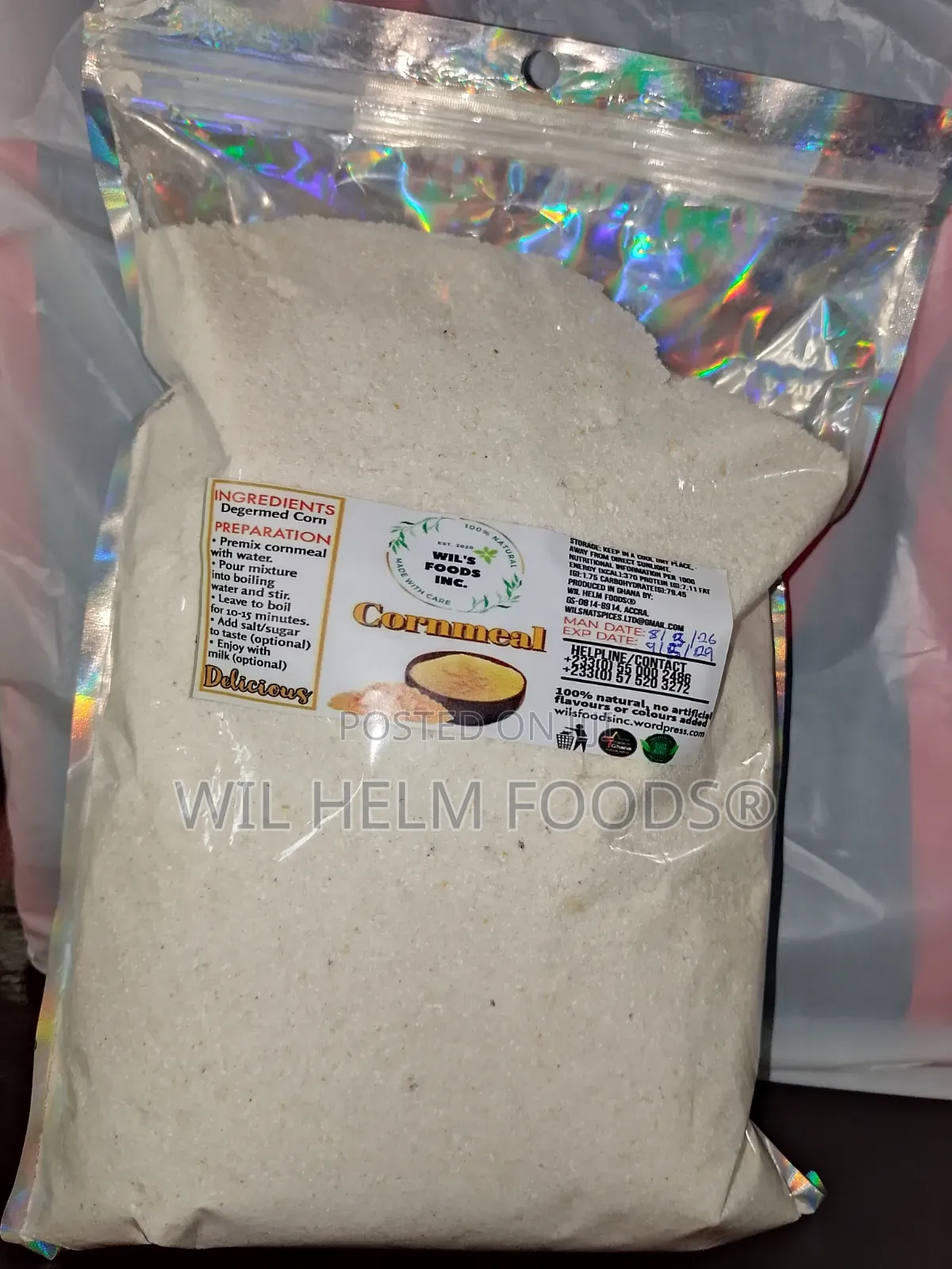 Cornmeal (Obrayoo Ekoegbemli)