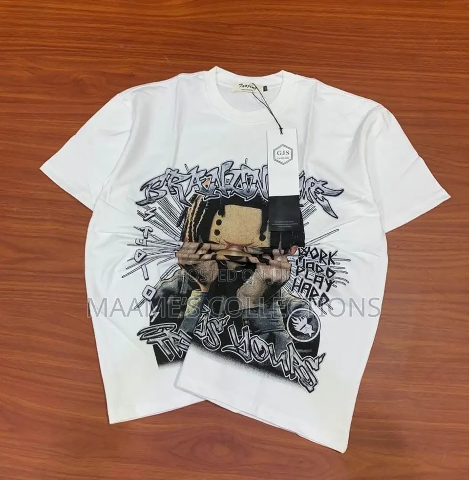 Unisex Cartoon Print T-Shirt