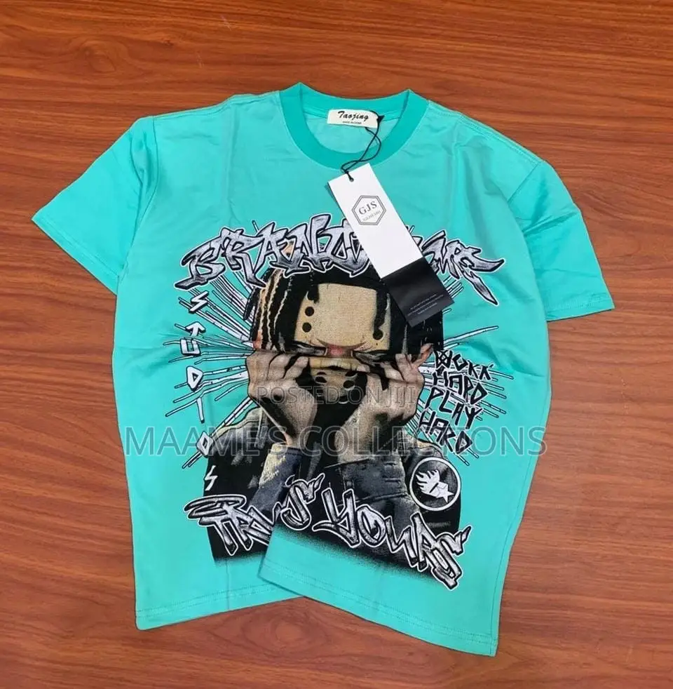 Unisex Cartoon Print T-Shirt