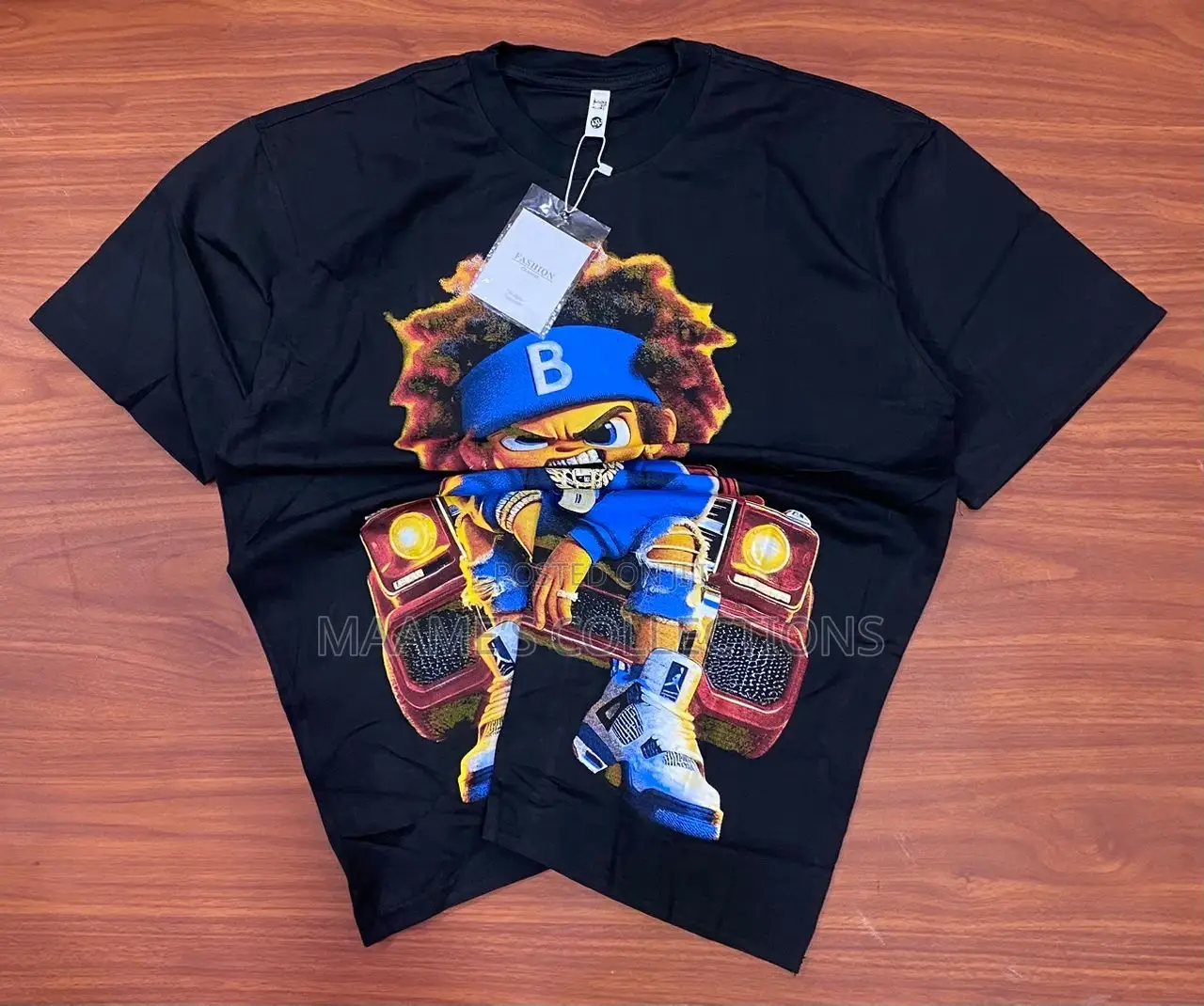 Unisex Cartoon Print T-Shirt