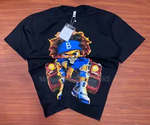 Unisex Cartoon Print T-Shirt