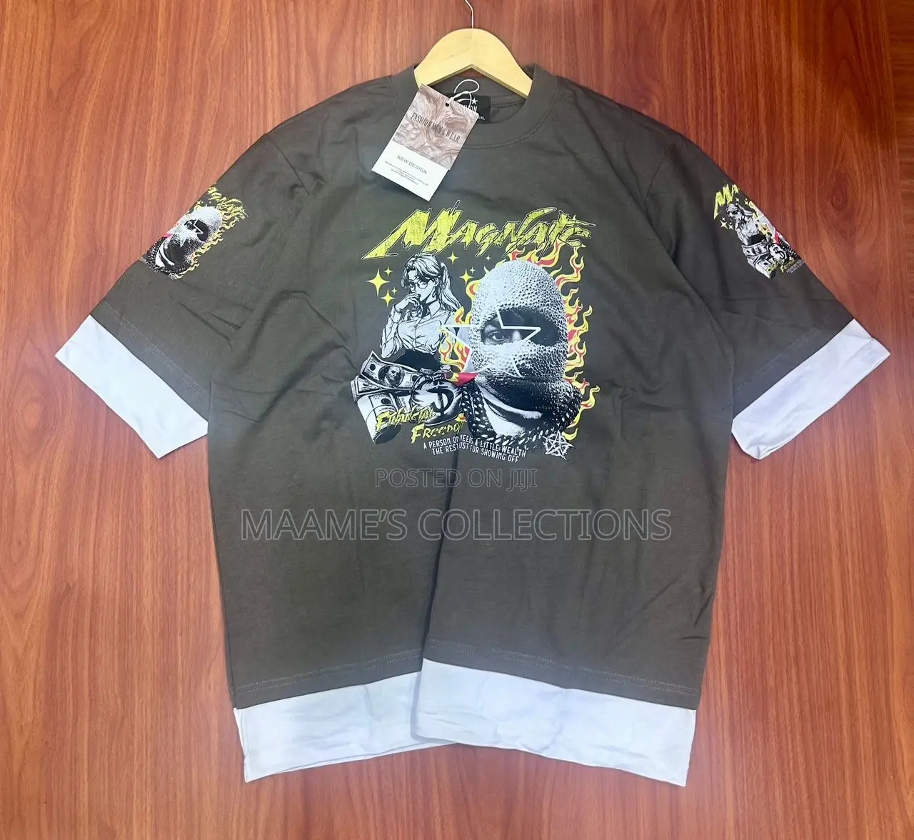 Printed Fashionable Casual Short- Sleeve T- Shirts for Men