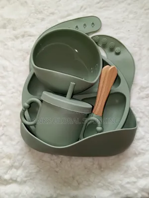 6 In 1 Weaning Set Silicone Bowls
