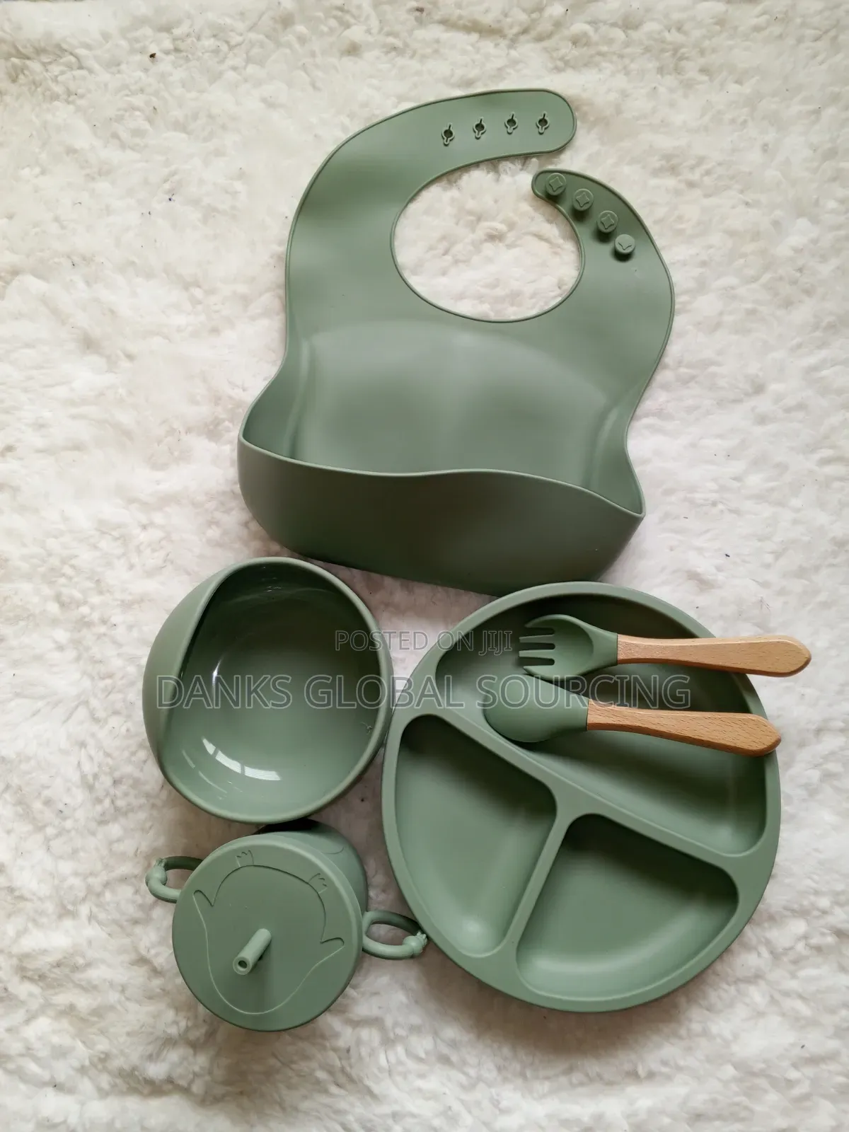 6 In 1 Weaning Set Silicone Bowls
