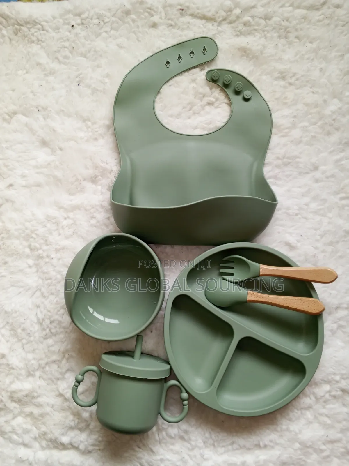 6 In 1 Weaning Set Silicone Bowls