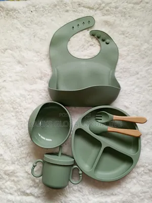 6 In 1 Weaning Set Silicone Bowls