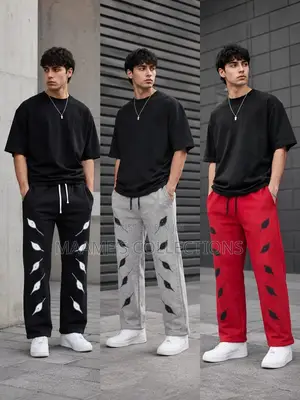 Fashion Streetflex Panel Joggers / Sweatpants